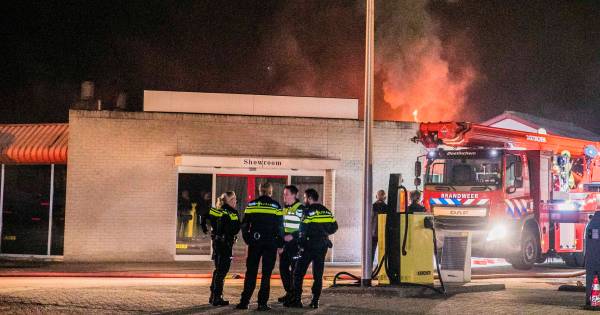 Vijftien auto's en twee boten beschadigd bij brand in showroom Wehl