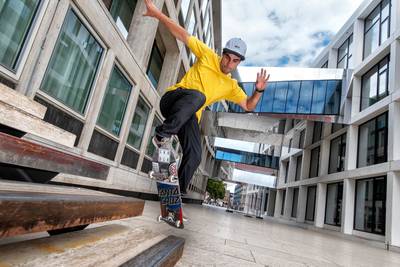 Douwe uit Arnhem wordt misschien wel de eerste skateboarder op de Olympische Spelen