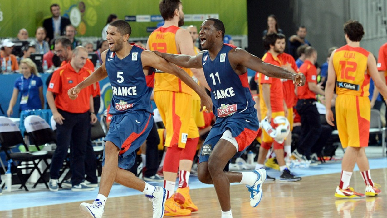 Frankrijk voorbij Spanje naar finale op EK basket | De Morgen