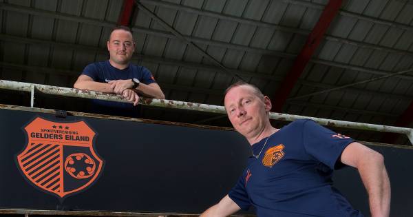 Topscorer Gelders Eiland reist met de trein naar Herwen