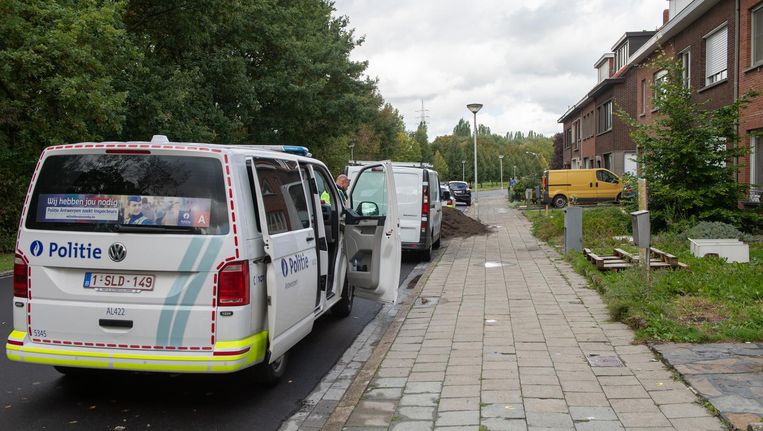 De Sprangweelstraat in de wijk Schoonbroek. Hier werd de bloedende vrouw aangetroffen.