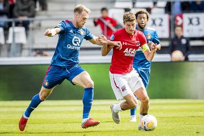 Jørgensen terug op het veld bij Feyenoord: 'Heel blij'