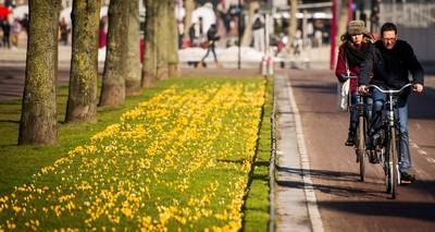 Zonnige zondag: ‘In de zon en uit de wind is het heerlijk’