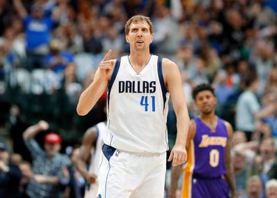 Twintigste seizoen Nowitzki bij Mavericks