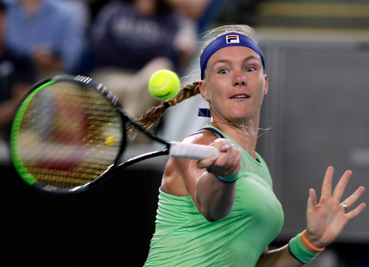 Kiki Bertens laat een reeks teleurstellingen achter zich in de vierde ronde van de Australian ...