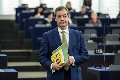 Nigel Farage stapt uit Britse Onafhankelijkheidspartij