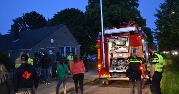 Brand in de keuken van een dorpshuis in Lent