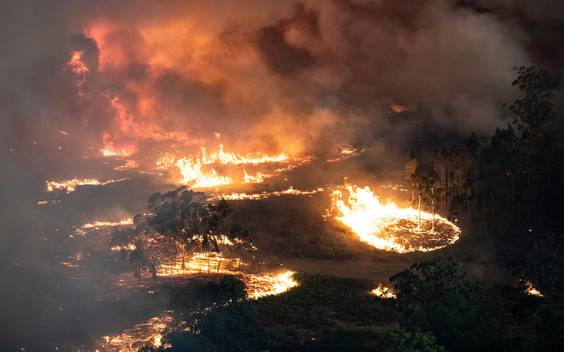 Bosbranden dreigen nu ook vernietigend onweer met gevaarlijke vuurtornado’s op te wekken