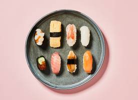 Aha, dus zóveel stuks sushi zijn normaal per persoon