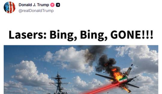 ‘Bing, bing, alles weg!’: Trump deelt meer dan vijftig bizarre berichten op Truth Social op een dag