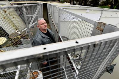 Vogelaar Dirkjan kan weer verder met zijn hobby