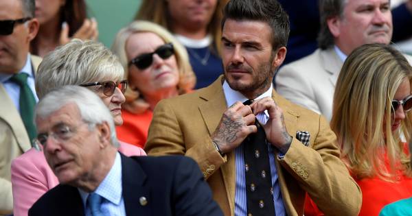 Beckham en Van Dijk te gast op Wimbledon - Tubantia