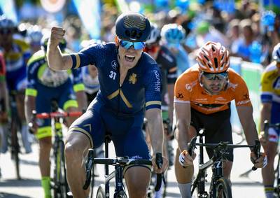 Denen domineren derde etappe Denemarken