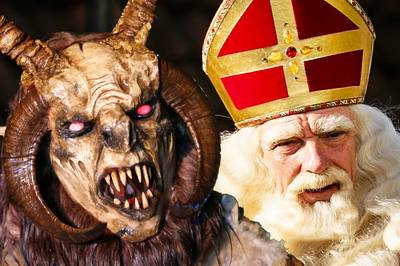 Dronken Sinten en duivelse hulpjes: ‘ons’ feest in het buitenland