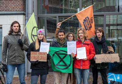 Wageningse studenten hongeren voor een beter klimaat