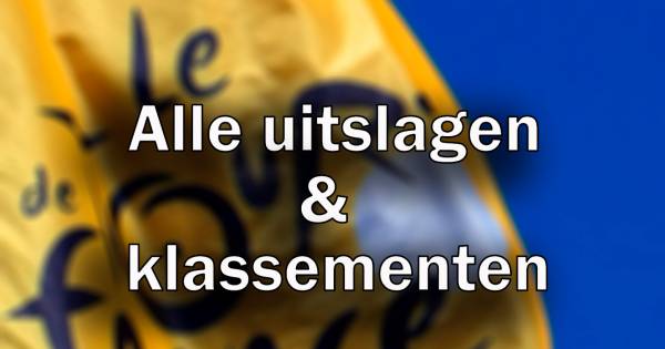 Bekijk Hier Alle Rituitslagen En Klassementen Van De Tour Tour De France Destentor Nl