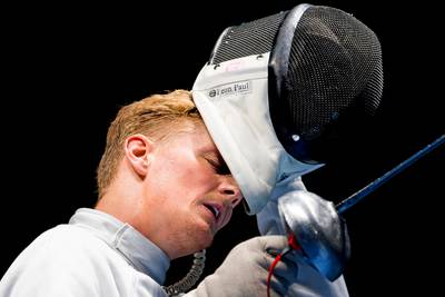 18-jarige Postma verslaat zijn schermheld Verwijlen