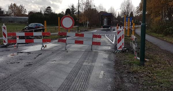 Gastel zeer moeilijk bereikbaar door wegwerkzaamheden | Cranendonck, Heeze-Leende - Eindhovens Dagbl