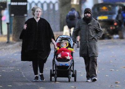 'Adele en ex-man zagen elkaar soms weken niet'