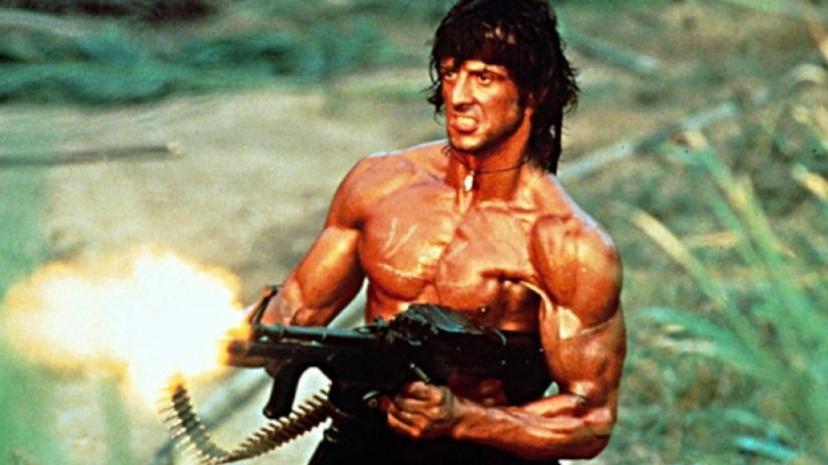 Sylvester Stallone als John Rambo