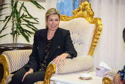 Koningin Máxima aangekomen in Ethiopië voor werkbezoek