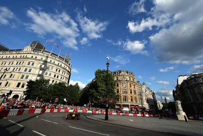 Hamilton grote afwezige, Max wel bij F1-show Londen