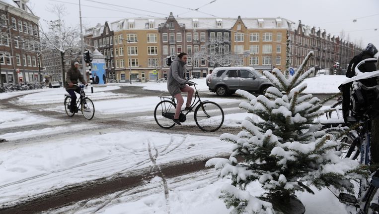 Dik Pak Sneeuw Legt Nederland Lam De Volkskrant