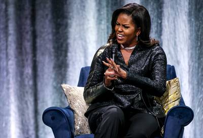 Michelle Obama windt Ziggo Dome om haar vingers