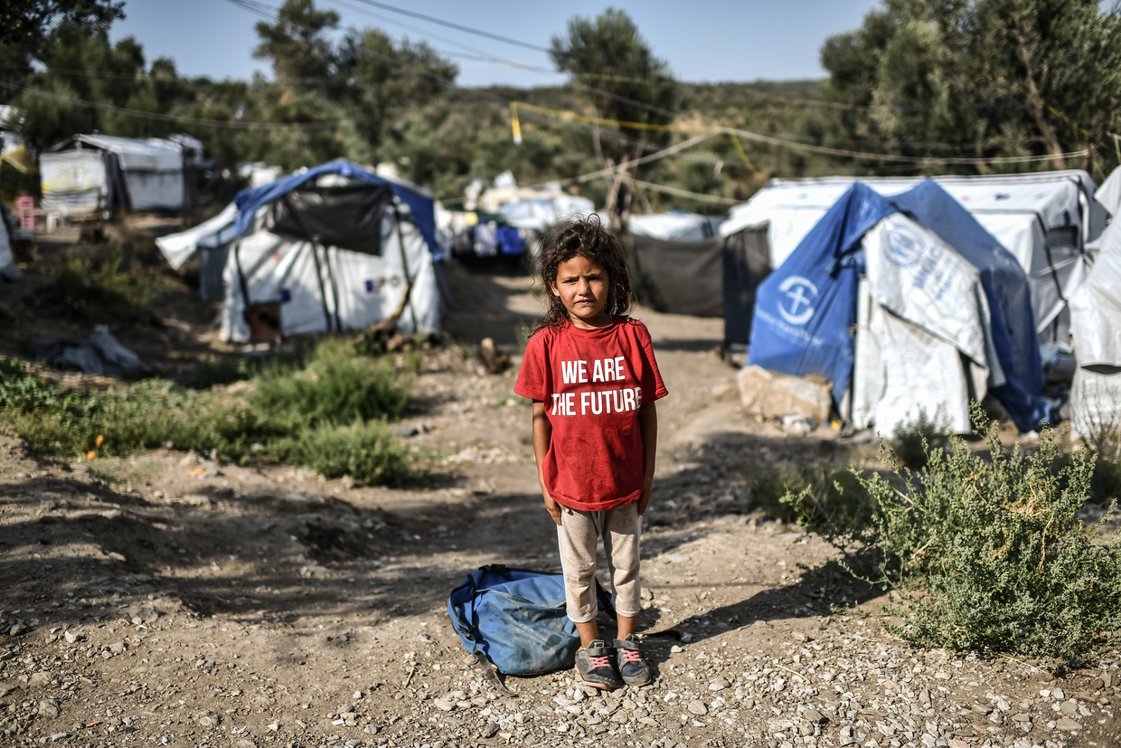 Artsen zonder grenzen: Evacueer kinderen per direct uit vluchtelingenkamp  Moria | Trouw