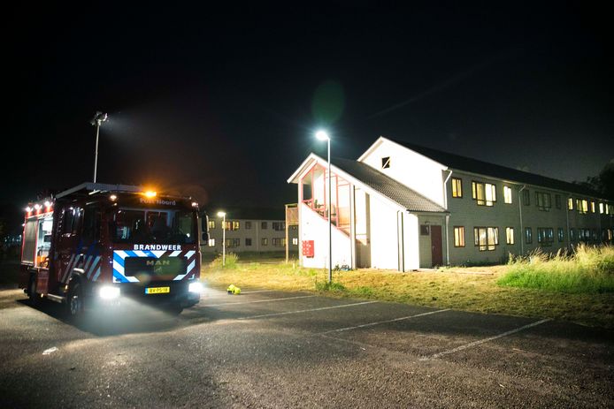 Brand bij asielzoekers in Lent.
