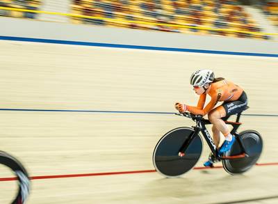 Van Vleuten heeft eigen 'F-side' op WK baanwielrennen