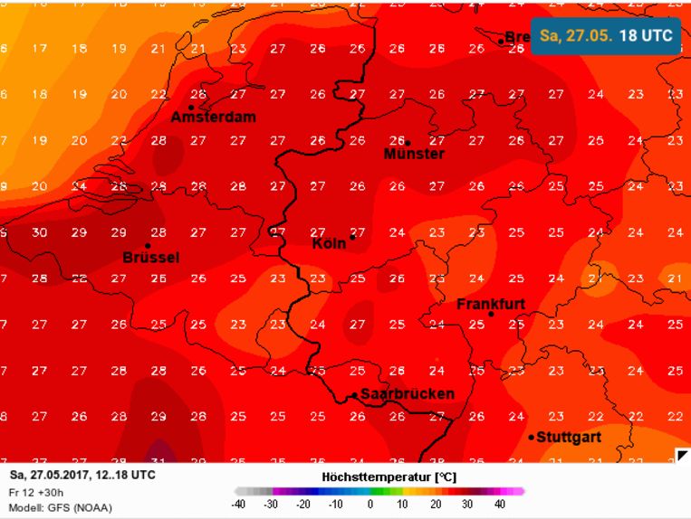 Het Blijft Tropisch Warm Maar Wel Kans Op Fikse Onweders