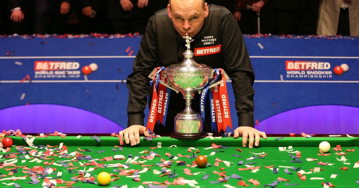 Stuart Bingham koopt tafel waarop hij wereldkampioen ...