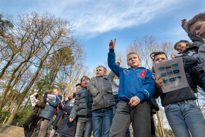 Lekker dagje buiten les