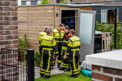 Gasfles ontploft in schuur in Teteringen: twee gewonden naar ziekenhuis