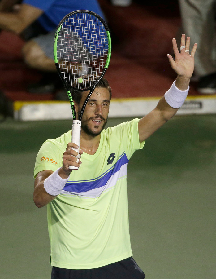 Damir Dzumhur schrijft geschiedenis in Winston-Salem | Foto | AD.nl