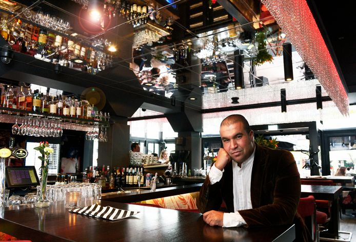 Khalid Oubaha in Café Arnhem.