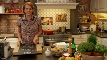 2. Pepersteak met sla en frietjes