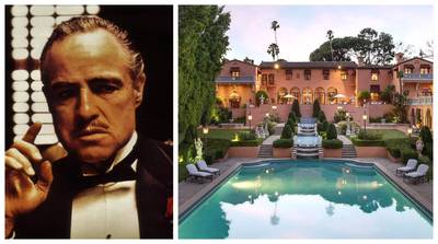 Iconische villa uit ‘The Godfather’ te koop voor 117 miljoen euro