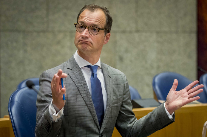 Minister Eric Wiebes van Economische Zaken en Klimaat