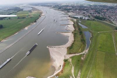 Binnenvaart juicht: eindelijk weer ‘water zat’ op Waal en IJssel