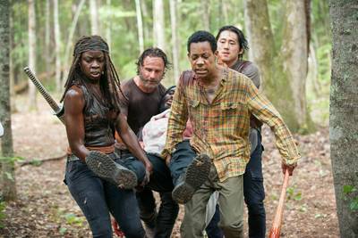 'Michonne' stapt uit Walking Dead