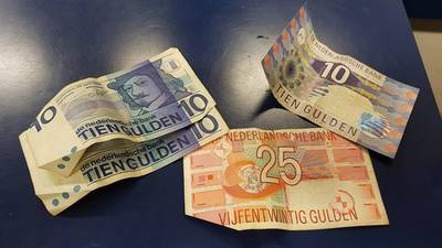 Vermeende winkeldief heeft guldens in zijn portemonnee