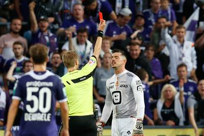 Un match de suspension pour Thoelen après son exclusion à Anderlecht