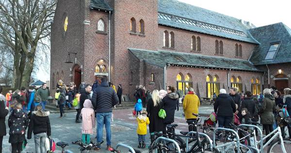 Eerste schooldag Torenlei in Esbeek