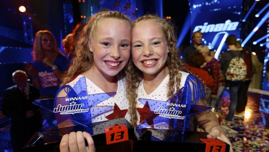 Mylène en Rosanne winnen Junior Songfestival | TROUW