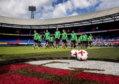 3000 fans bij eerste openbare training Feyenoord