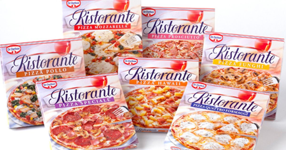 Geroemde pizza in restaurant blijkt van Dr.Oetker te zijn ...