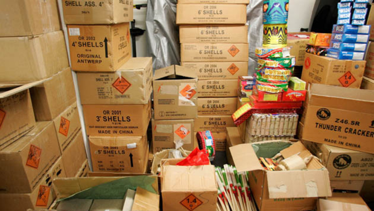 Politie Vindt Zeer Zwaar Illegaal Vuurwerk De Volkskrant