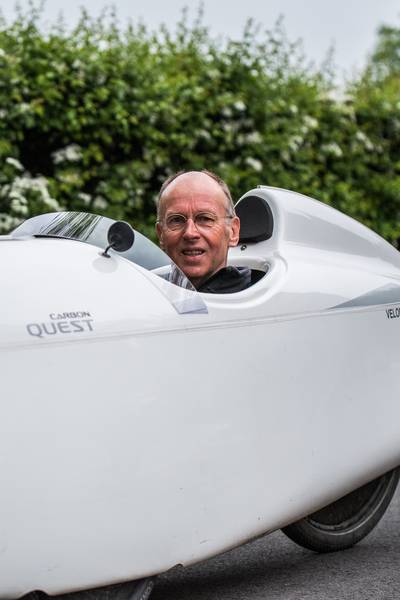 E-bike bedreigt de ligfiets, maar Arnhemse Roel denkt er niet aan over te stappen